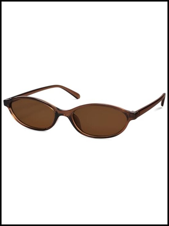 Accessories - Retro Oval Cat Eye Sunglasses with UV Protection